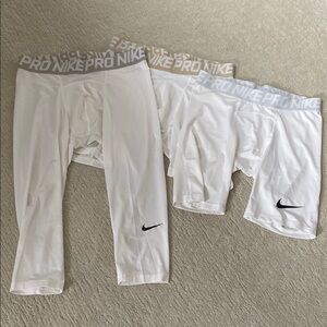 Nike White Boxer Briefs Underwear